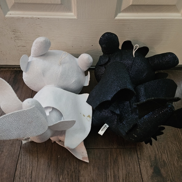 How to Train Your Dragon 10" Light Fury Plush Toy - Toothless Stuffed Animal Lot - Picture 13 of 13